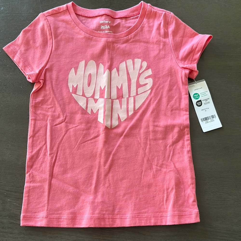 Carter's Pink Short Sleeve Tee